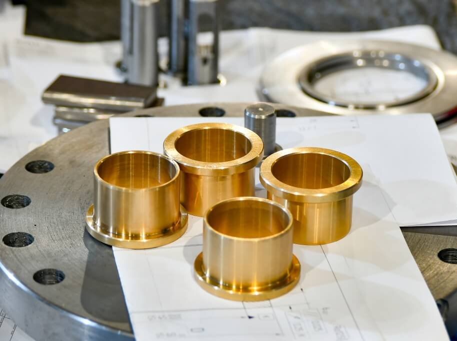 brone-brass-CNC- turned
