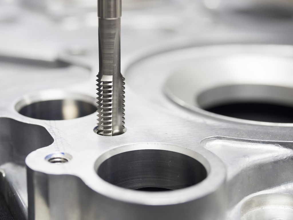 machining high-precision automotive component