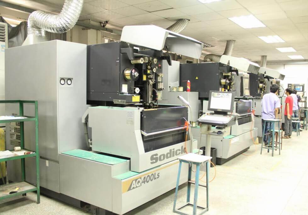 Sodick EDM- low-speed wire cutting