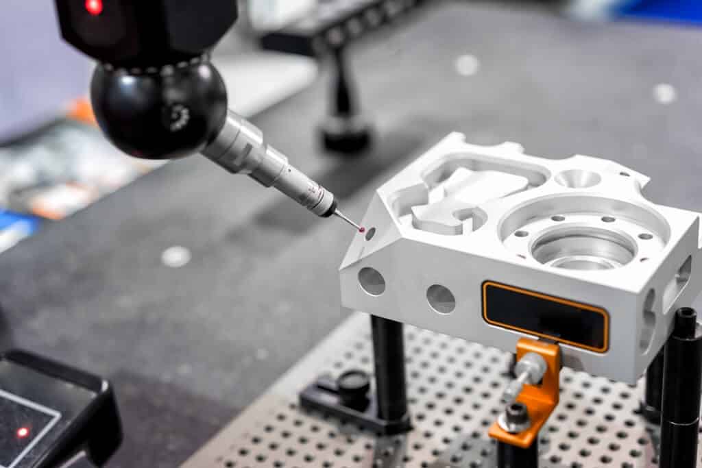 Aluminum-machining-CNC-machined-automotive-parts-CMM-inspection