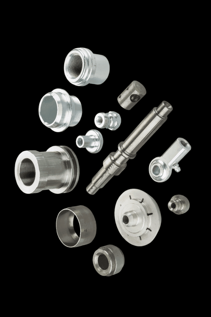 cnc aluminum turned precision hardware parts