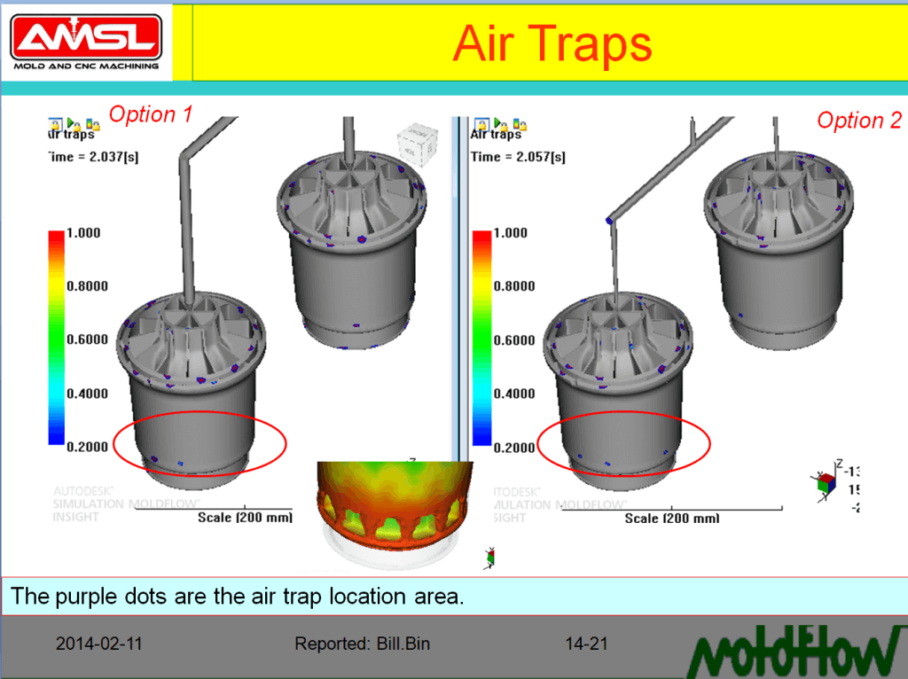 amsl-moldflow-analysis-air-traps-automotive-piston-part